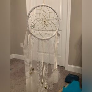 White boho Dream catcher